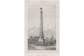 Poltava obelisk, Lemaitre, oceloryt, 1838