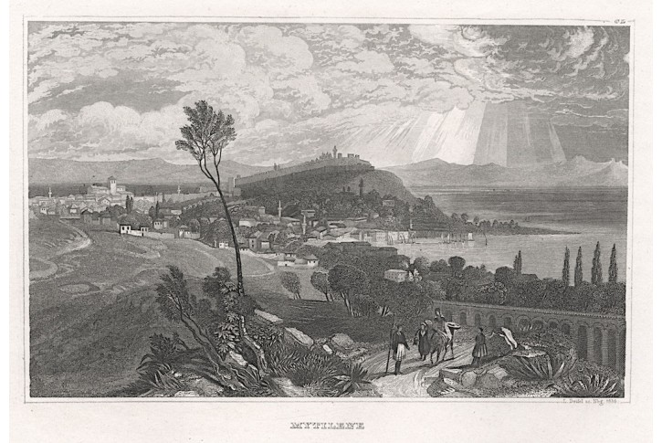 Mytilene, Meyer, oceloryt, 1850