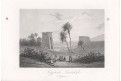 Egypt pylony, oceloryt, (1860)