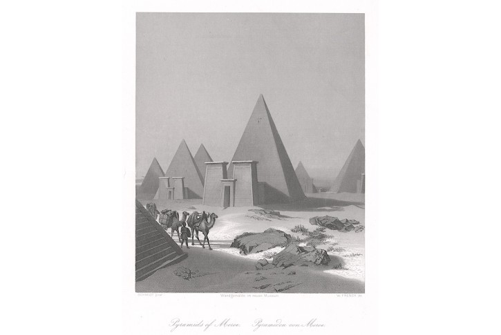 Meroe, Payne, oceloryt 1860