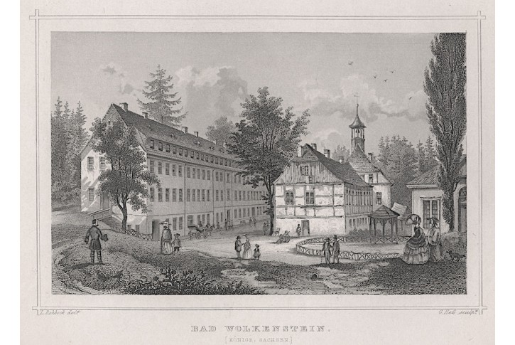 Wolkenstein, Rohbock, oceloryt 1850