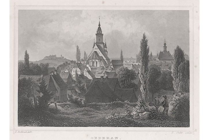 Oederan, Rohbock, oceloryt 1850