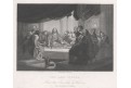Poslední večeře, oceloryt, (1840)