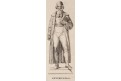 Guttenberg, litografie , 1838