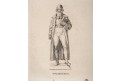 Guttenberg, litografie , 1838