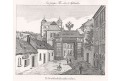Mladá Boleslav, Glasser, litografie, 1836