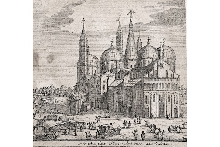Padova, mědiryt, (1800)
