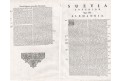 Hondius : Schwaben - Württemberg, mědiryt, (1640)