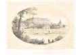 Roudnice nad Labem, Pohlig, litografie, 1852