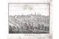 Eisenberg Thüringen,, litografie , 1837