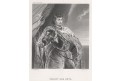 Filip IV. podle Rubense ,oceloryt, 1860