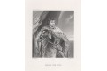 Filip IV. podle Rubense ,oceloryt, 1860
