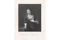 Rembrandtova dcera II. , oceloryt, (1860)