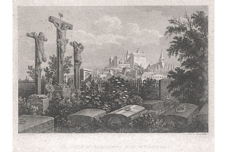 Nürnberg Johannis Kirchhof, Richter, ocelor, 1840