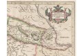 Balkán , Mercator -Hondius, mědiryt, (1630)