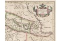 Balkán , Mercator -Hondius, mědiryt, (1630)
