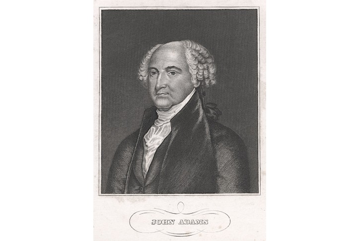 Adams John,  Meyer, oceloryt, (1850)