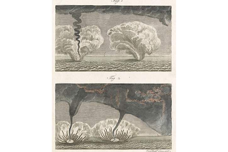 Tornado, Bertuch, mědiryt, 1807