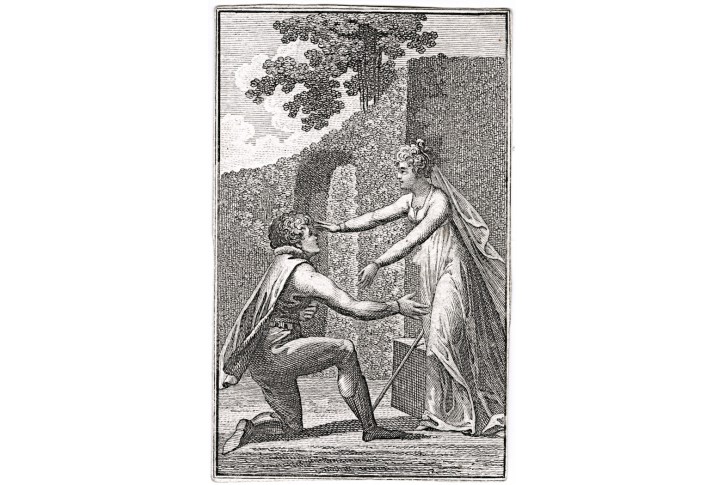 Vyznání,  mědiryt , (1810)
