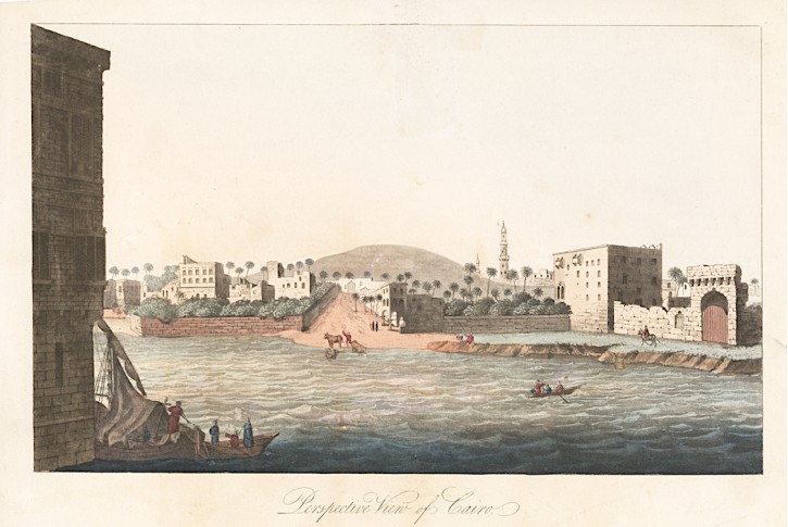 Kahira Cairo, akvatinta, (1810)