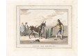 Býčí zápasy, Orme, akvatinta, 1813