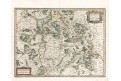 Lorraine, Mercator - Hondius, mědiryt, (1640)
