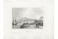 Trieste Terst, Meyer, oceloryt, 1850