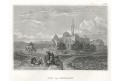 Jeruzalém Zion, Meyer, oceloryt, 1850