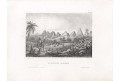 Meroe Sudan, Meyer, oceloryt, 1850