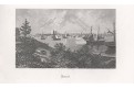 Detroit, oceloryt, (1850)