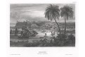 Chagres Panama, Meyer, oceloryt, 1850