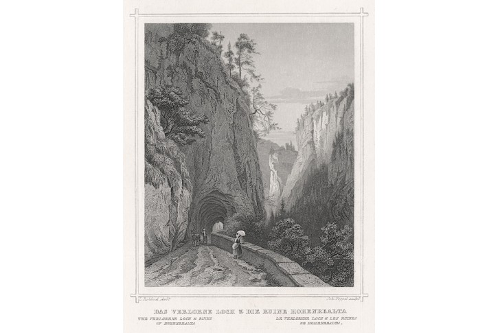 Hohenrealta, Rohbock, oceloryt 1860