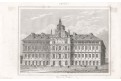 Antwerpen radnice , Le Bas, oceloryt (1840)
