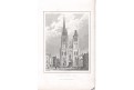 Paris Saint Denis, Jennings,  oceloryt, 1829