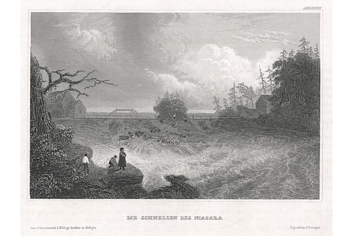 Niagara III., Meyer, oceloryt, 1850