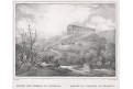 Segesta, litografie, (1860)