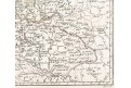 Německo Čechy, mědiryt, (1820)