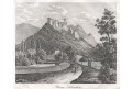 Sebenstein, Medau, litografie, (1850)