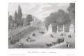 Brusel Rue Royale, Meyer, oceloryt, 1850