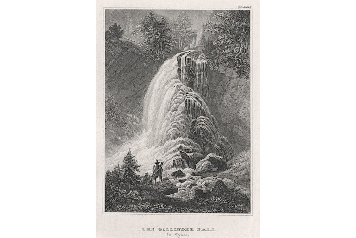 Dollinger Fall, Meyer, oceloryt, 1850