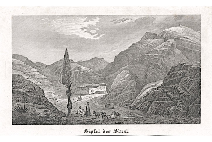 Sinaj, Malven, oceloryt, 1834
