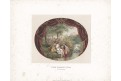 Brno divadelní kulisy, Curland, litografie 1867