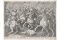 Stradanus - Galle : lov ptáci, mědiryt, 1578