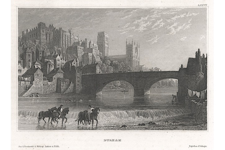 Durham , Meyer, oceloryt, 1850
