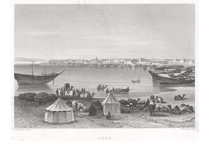 Suez, Meyer, oceloryt, 1860