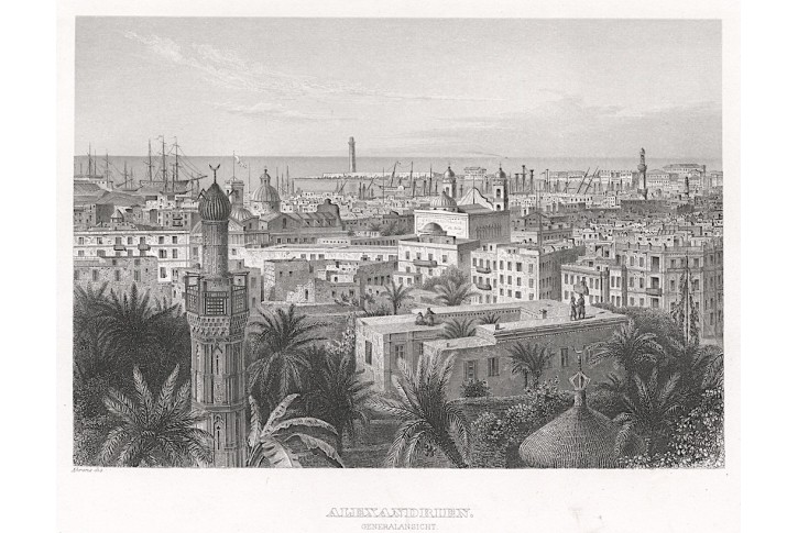 Alexandria II., Meyer, oceloryt, 1850