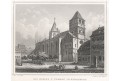 Strasburg St. Thomas, Lange, oceloryt (1860)
