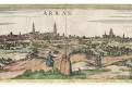 Arras, Braun Hoge.., kolor. mědiryt (1580)