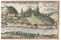 Saarburg, Braun Hoge.., kolor. mědiryt 1617