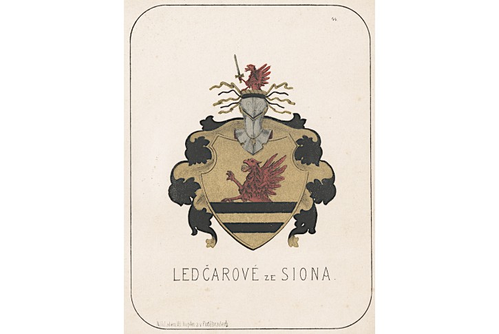 Ledčarové ze Siona, chromolitografie, 1880